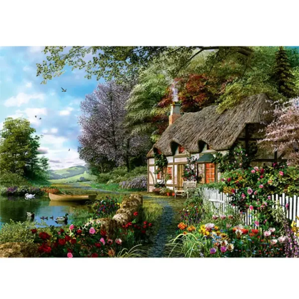 Lesní chata puzzle 1000 kusů obrázek 2