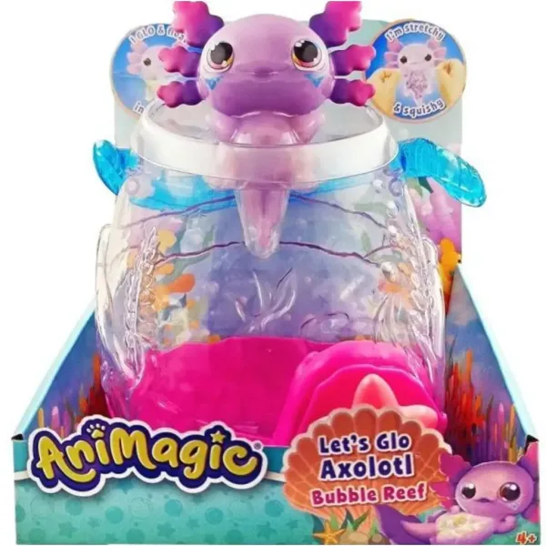 Let’s Glo Axolotl: Sada svítícího vodního kamaráda obrázek 2
