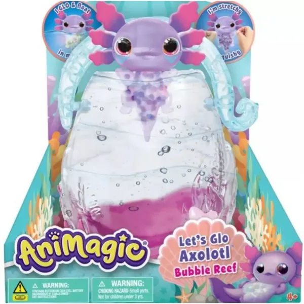 Let’s Glo Axolotl: Sada svítícího vodního kamaráda obrázek 3
