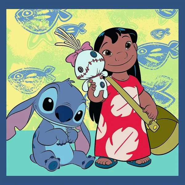 Lilo a Stitch - 3 v 1 puzzle 20-36-50 dílků - Trefl obrázek 2