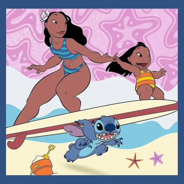 Lilo a Stitch - 3 v 1 puzzle 20-36-50 dílků - Trefl obrázek 3