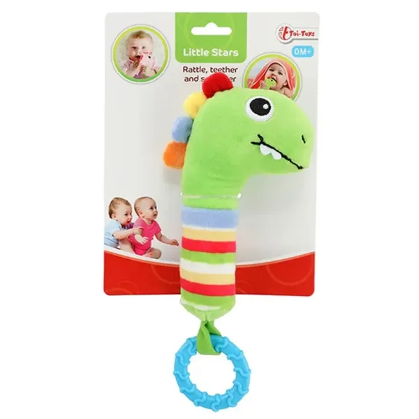 Little Stars: Plyšové kousátko s dinosaury obrázek 2