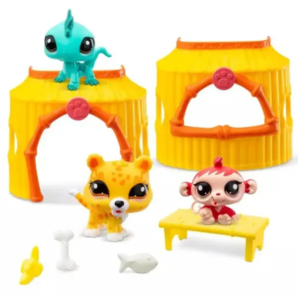 Littlest Pet Shop: 3dílný balíček figurek série 1 - Džungle obrázek 2
