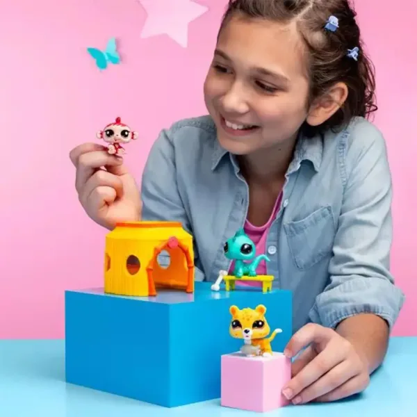 Littlest Pet Shop: 3dílný balíček figurek série 1 - Džungle obrázek 4