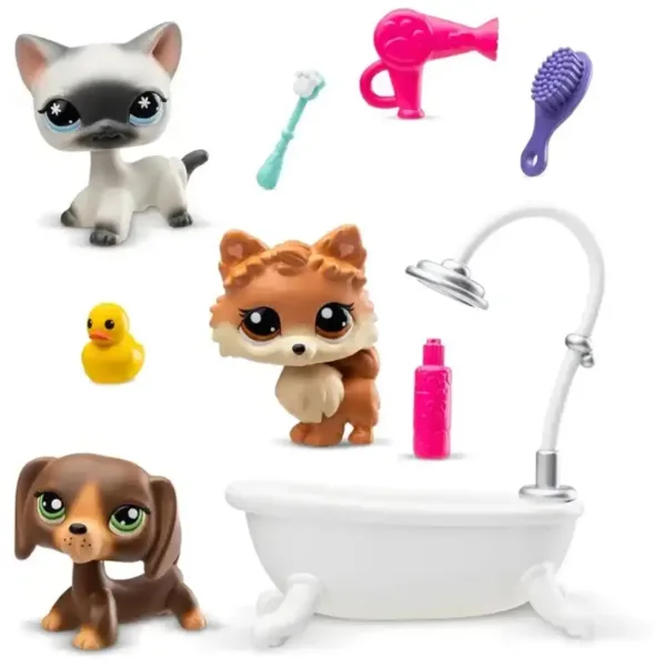 Littlest Pet Shop: Balíček 3 figurek – Lázně obrázek 2