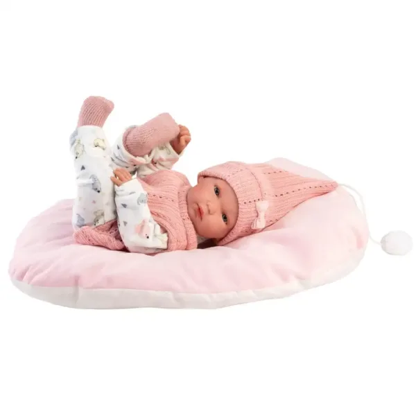 Llorens: Bimba novorozenec s polštářkem 35 cm obrázek 4