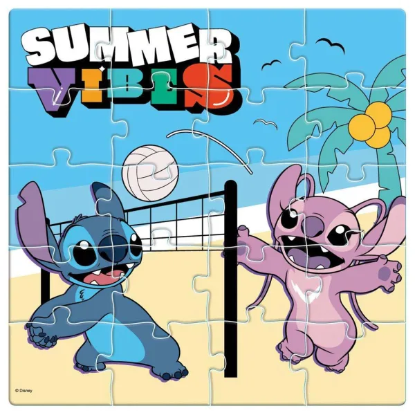Luna: Disney Lilo a Stitch, magnetické puzzle s motivem, 3x20 dílků obrázek 4