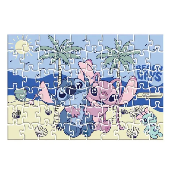Luna: Disney Stitch 2 v 1, puzzle 60 dílků a figurka Stitch obrázek 3