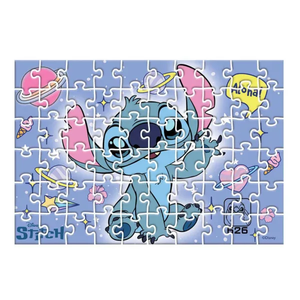 Luna: Disney Stitch 60dílné puzzle s plakátem obrázek 2