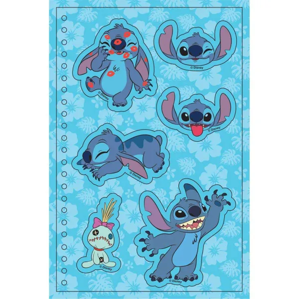 Luna: Disney Stitch Mega sešit s nálepkami obrázek 2