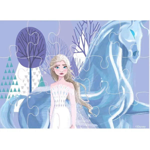 Luna: Ledové království 4v1 puzzle set obrázek 3