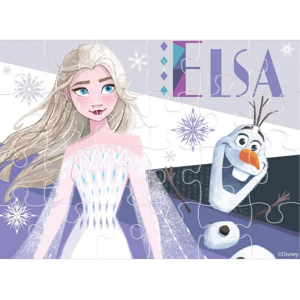 Luna: Ledové království 4v1 puzzle set obrázek 5