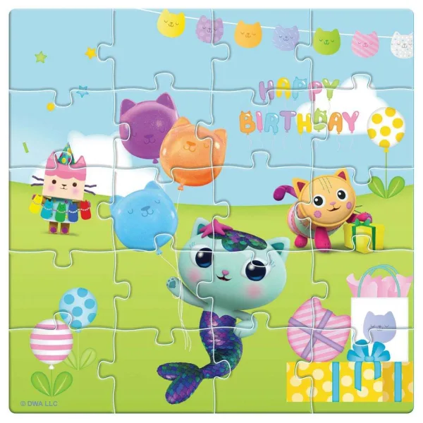 Luna: Magnetické puzzle Gabiin domeček, vzorované, 3×20 ks obrázek 4