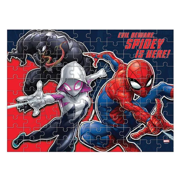 Luna: Marvel Spider-Man 100dílné puzzle svítící ve tmě obrázek 2
