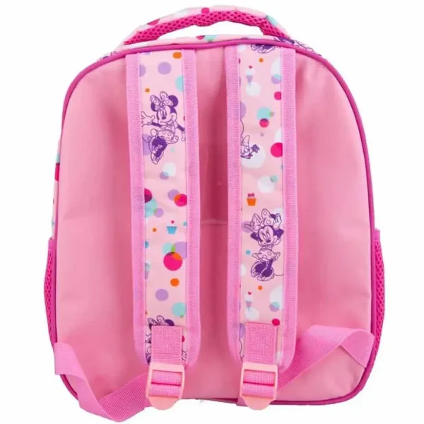 Luna: Minnie Mouse zaoblený dvoukomorový školní batoh 27x10x31cm obrázek 2