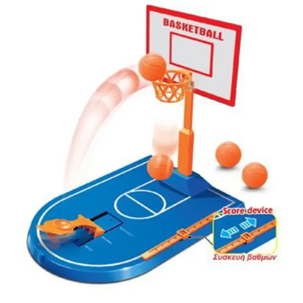 Luna: Sada dovednostní hry stolní basketbal 27x19cm obrázek 2