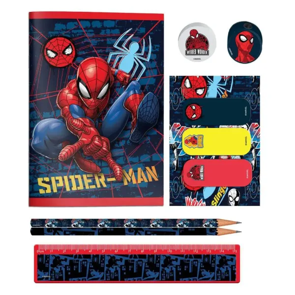 Luna: Sada psacích potřeb Spider-Man, 10 kusů obrázek 2