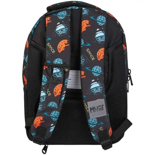 Luna: Školní batoh pro astronauta Must Team Xpression s 3 přihrádkami, rozměry 32x18x43 cm obrázek 2