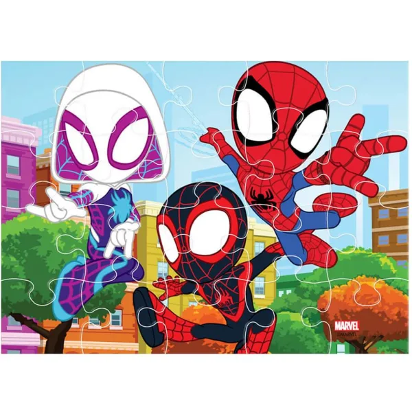 Luna: Spidey 4 v 1, puzzle s 12-15-20-24 dílky obrázek 4