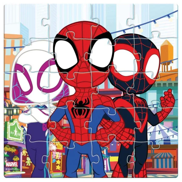 Luna: Spidey a jeho přátelé - magnetické puzzle s motivem, 3x20 dílků obrázek 4