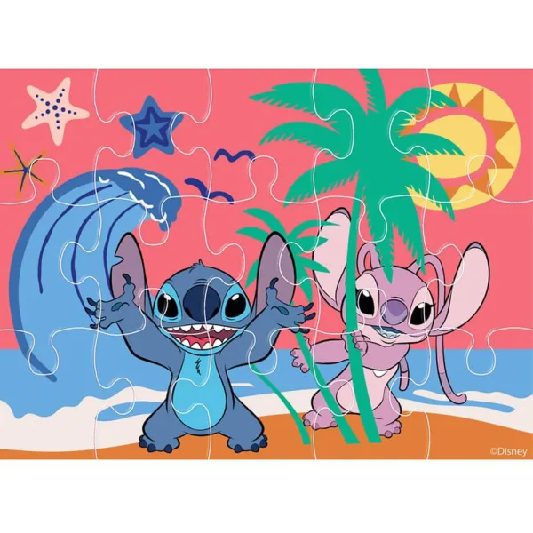 Luna: Stitch 4 v 1 puzzle set obrázek 3