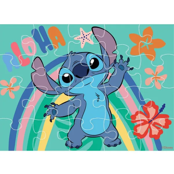 Luna: Stitch 4 v 1 puzzle set obrázek 4