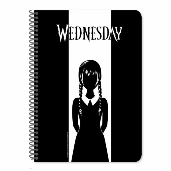 Luna: Wednesday linkovaný spirálový sešit A/4 60stránkový ve dvou variantách 1ks obrázek 2