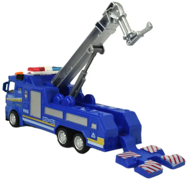 Magic Truck: Policejní nákladní auto na otočných kolech v různých variantách 20 cm obrázek 3