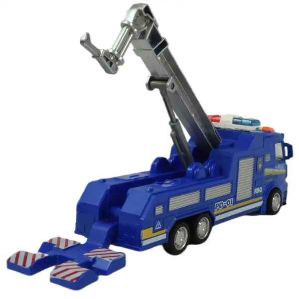 Magic Truck: Policejní nákladní auto na otočných kolech v různých variantách 20 cm obrázek 4
