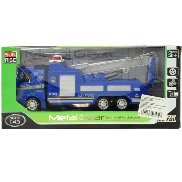Magic Truck: Policejní nákladní auto na otočných kolech v různých variantách 20 cm obrázek 5