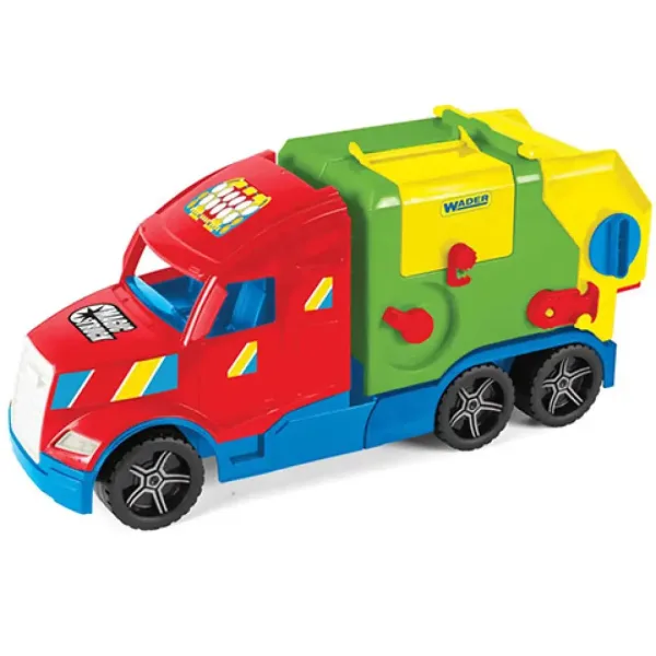 Magic Truck: Popelářský vůz s fluoreskujícími světly 60cm - Wader obrázek 2