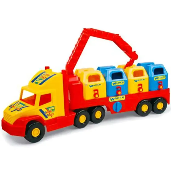 Magic Truck: Sběrné auto na tříděný odpad 80 cm - Wader obrázek 2