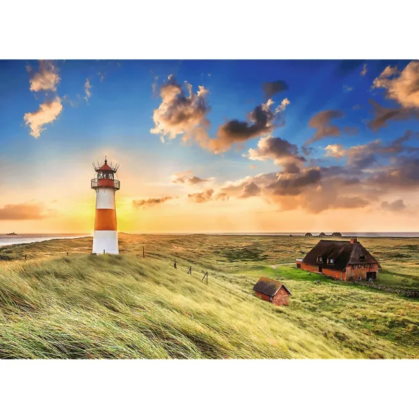 Maják Listi 1000dílné Prémiové plus kvalitní puzzle - Trefl obrázek 2