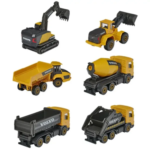 Majorette - Volvo Edition stavební stroje v různých variantách - Simba Toys obrázek 3