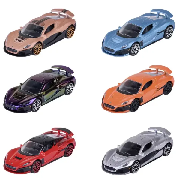 Majorette: Rimac Nevera Edition kovové automodely v různých variantách 1/64 1ks obrázek 2