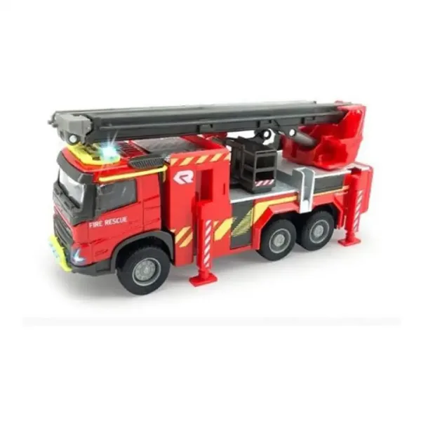 Majorette: Volvo hasičské auto se světlem a zvukem 19cm - Simba Toys obrázek 2