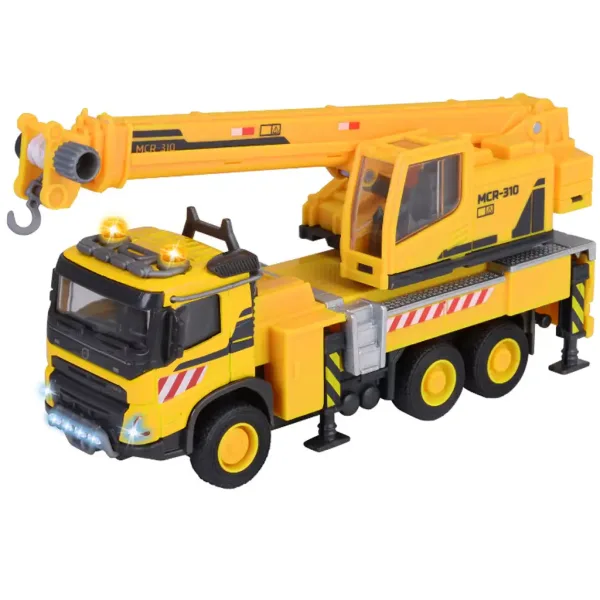 Majorette: Volvo jeřábový nákladní automobil se světlem a zvukem 22 cm - Simba Toys obrázek 4