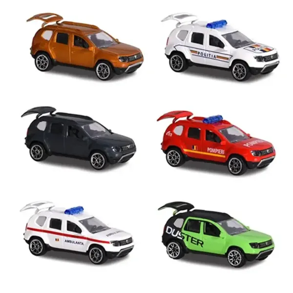 Majorette: modely aut Dacia Duster v různých variantách 1/64 1ks - Simba Toys obrázek 2
