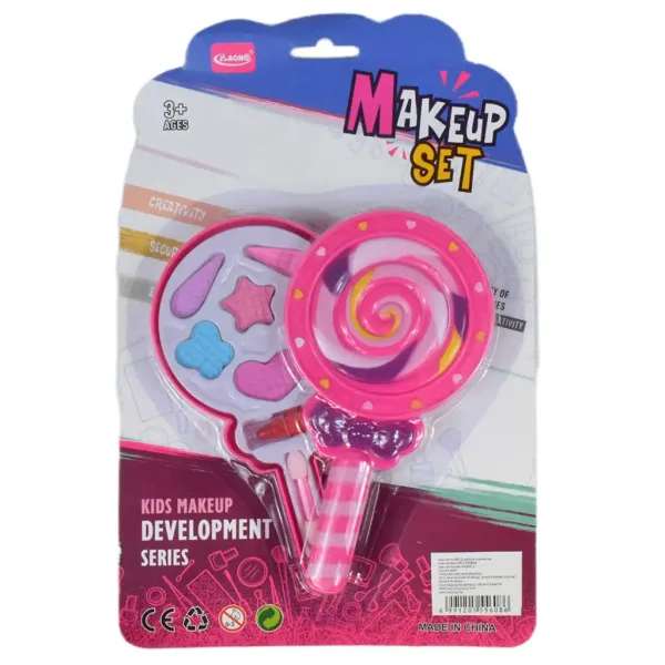 Makeup Set: Lízátko tvarovaná paleta make-upu s rtěnkou obrázek 5