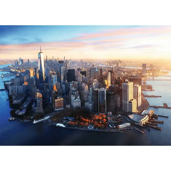 Manhattan, New York 1000dílné prémiové puzzle - Trefl obrázek 2
