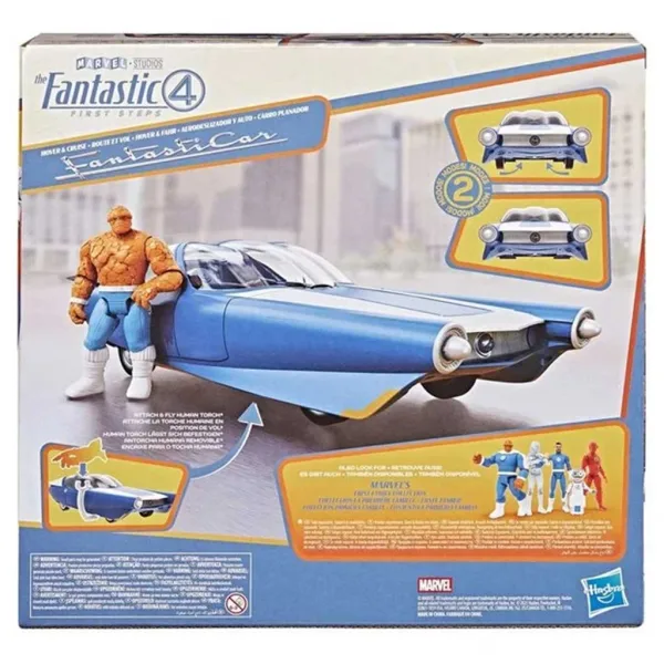 Marvel Fantastická čtyřka Epický svět akce Vznášející se a křižující Fantasticar - Hasbro obrázek 4