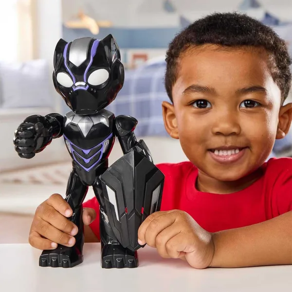 Marvel Iron Man a jeho úžasní přátelé - Černý panter 23 cm figurka - Hasbro obrázek 3