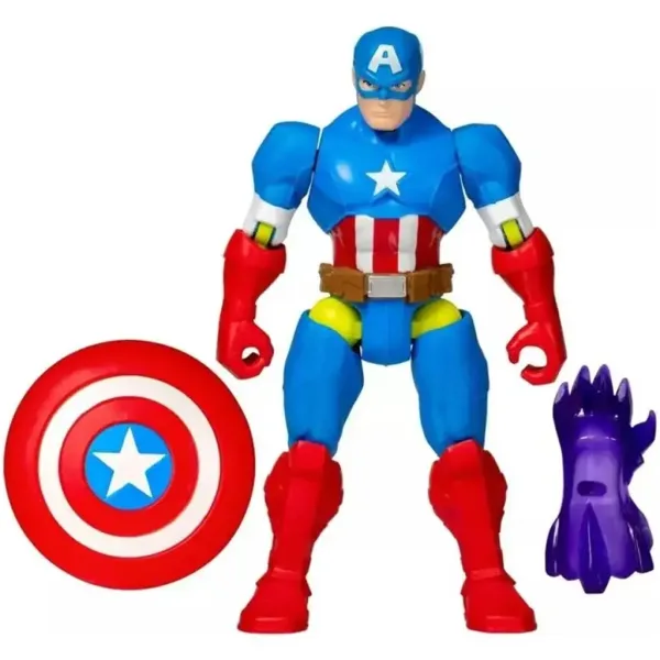 Marvel Mix Mashers: Avengers figurka Kapitána Ameriky s příslušenstvím - Hasbro obrázek 2
