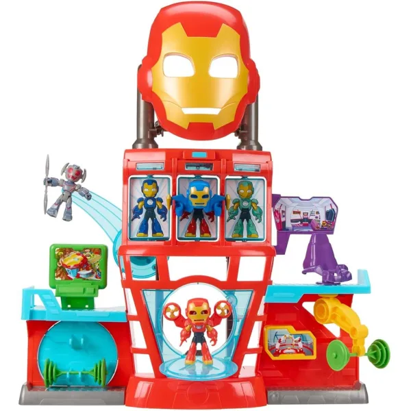 Marvel: Sada hraček Iron Manova základna s figurkami – Hasbro obrázek 2