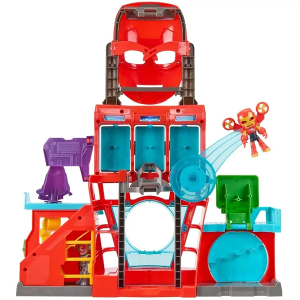 Marvel: Sada hraček Iron Manova základna s figurkami – Hasbro obrázek 3