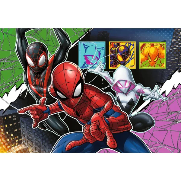 Marvel Spider-Man Hrdinský pavouk puzzle 100 dílků - Trefl obrázek 2
