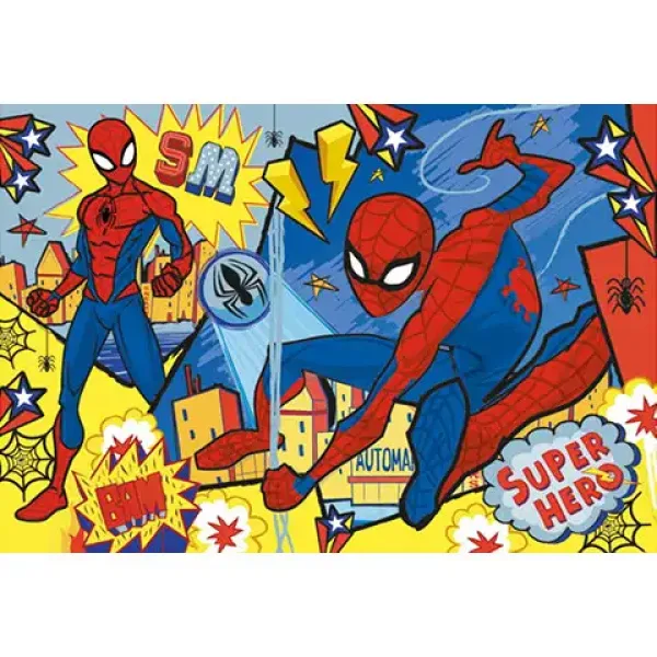Marvel: Spider-Man Supercolor Maxi puzzle 24 ks - Clementoni obrázek 2