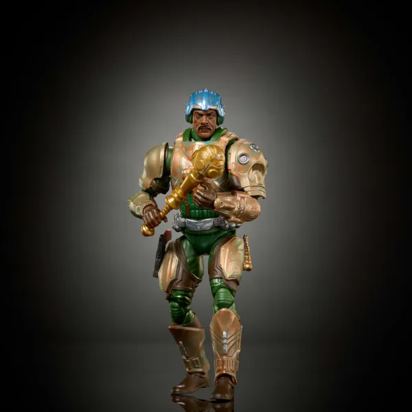 Masters of the Universe: Obránci vesmíru Men-At-Arms obrněná akční figurka s doplňky 16,5 cm - Mattel obrázek 2