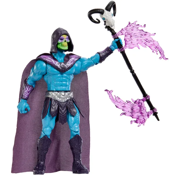 Masters of the Universe: Obránci vesmíru Skeletor s kostnatou tváří akční figurka s příslušenstvím - Mattel obrázek 2