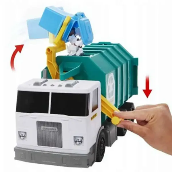 Matchbox: Nákladní auto na tříděný odpad - Mattel obrázek 4